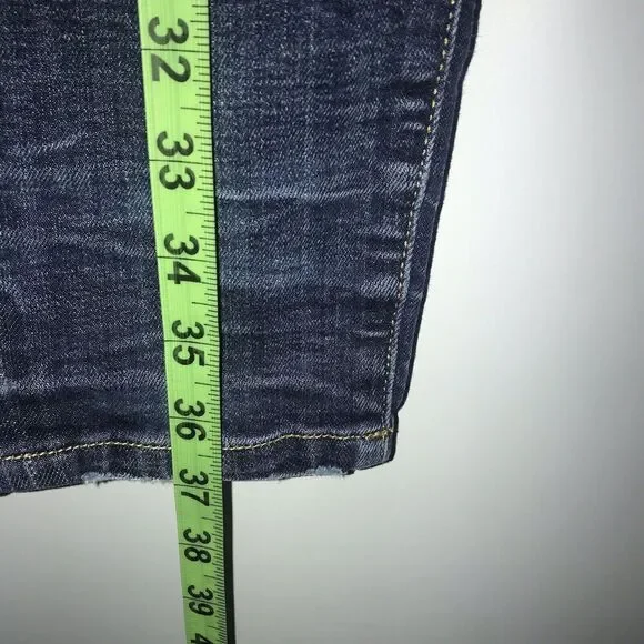 R13 Jeans Kate Skinny Howell Indigo Size 28 Denim Dark Blue Elast Drake Smart - Picture 15 of 16